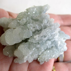 Stunningly beautiful Silver/Blue Zincite Crystal courage, passion, creativity