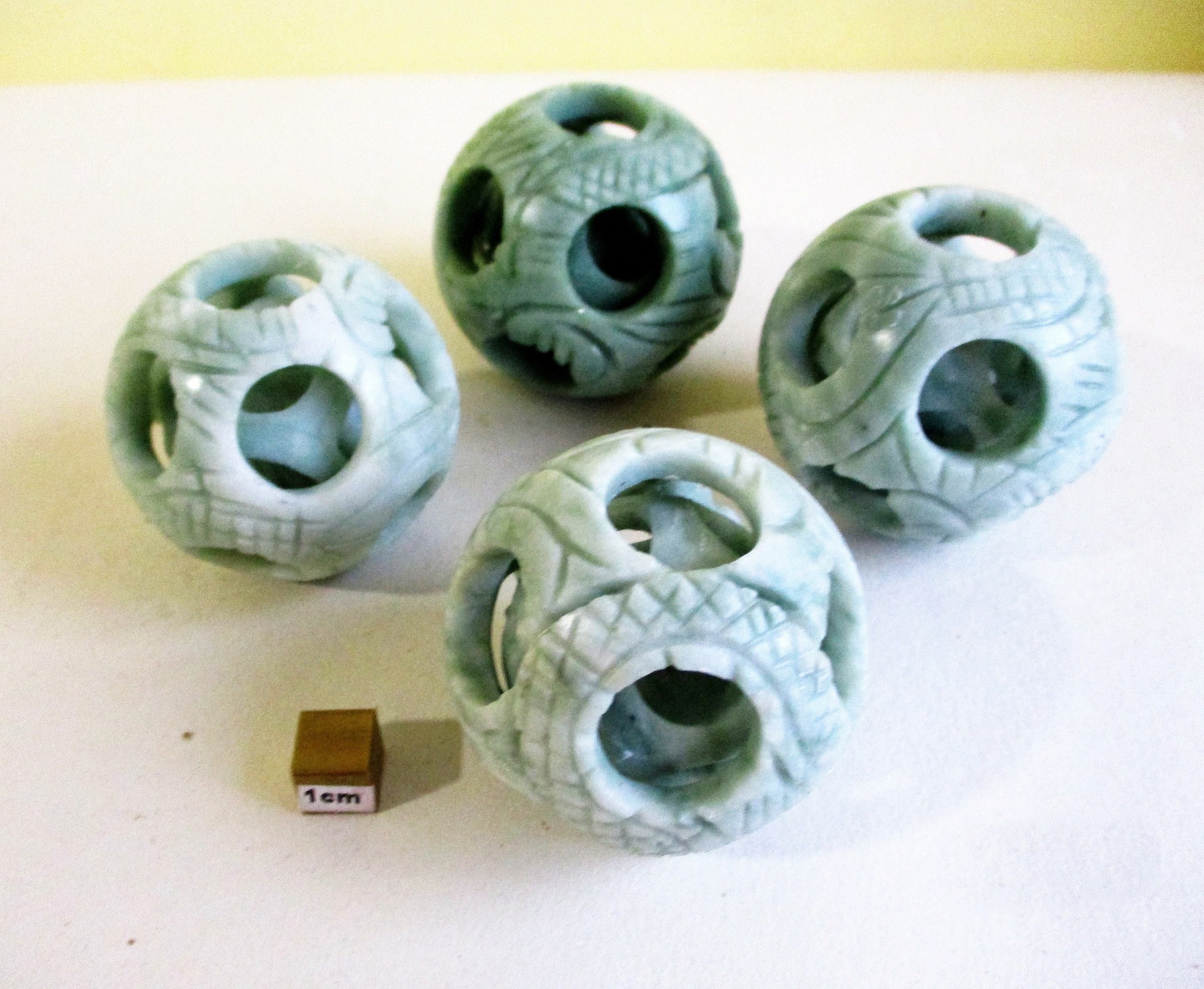 Jade Chinese Puzzle Ball - Etsy