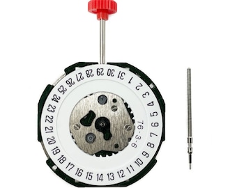 Miyota 2115 Citizen Watch Movement Date at 6 O'Clock Quartz Replacement NEW