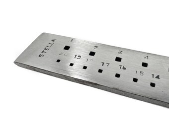 Jeweller's Drawplate - Square 20 Holes For Wire Drawing & Jewellery Making