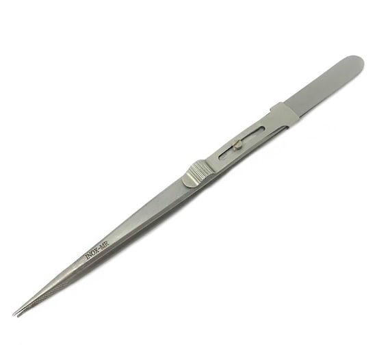 Tweezer, Jeweller's Side Locking Tweezer, Jeweller's Side Locking