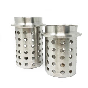 Perforated Casting Flask Vacuum Stainless Steel Jewellers Tool - Choice of Sizes