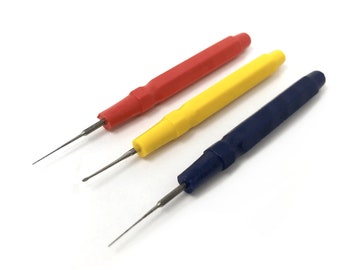Watch Oiling Pin Set of 3 Oilers Fine, Medium & Thick for Watch Repairs Servicing Oil Lubrication