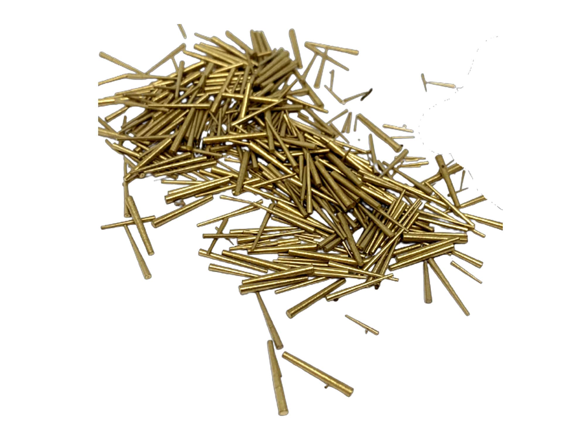 20g Brass Clock Taper Pins Assorted Tapered Sizes for Clockmaking
