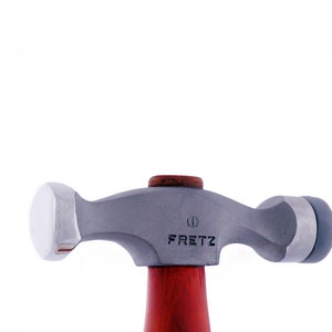 Fretz Planishing Hammer With Inserts (Single Ended Version) Metal Jewellery Making Hammering Metal Moulding Forming Tool