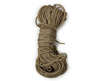 Clock Cord Synthetic Woven Linen 20 Meters for American and other clocks 0.8-6.0mm Ø