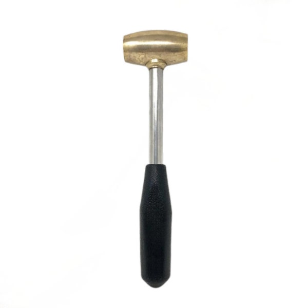 Jeweller’s Brass Plated Hammer Jewellery Making Metal Forming Mallet Stamping Dapping Disc Cutting Craft Model Making DIY Tool