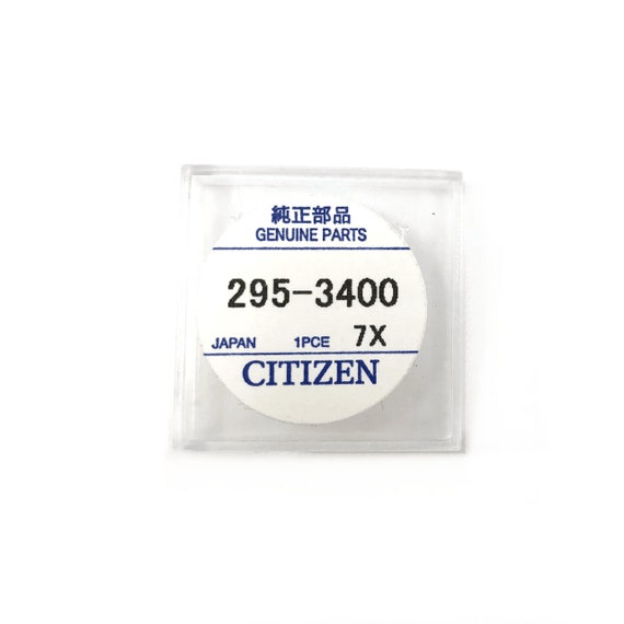 Citizen Capacitor Eco drive 295 34 295.3400 Battery MT920 7820 7820A 7821 7870 7875 7892 7897 Etsy Canada