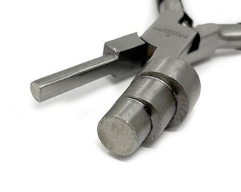 Round Looping Plier Bail Making Stepped Wrap n Tap Forming 13mm 16mm 20mm