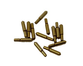 French Clock Bushes with Holding Shaft Pack of 10 Choose Size Ø0.12-0.70mm Clock Repair Replacement Parts