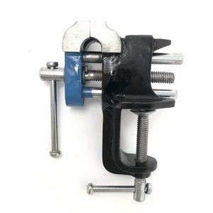 Jewellers Bench Vice with Clamp & Anvil Workbench Bench Tabletop Vice Jewellery Making Sawing Filing Tool