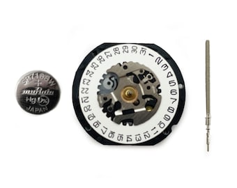 Hattori VX12 Seiko Quartz Watch Movement Date at 3 o'clock with Date Ring Japan
