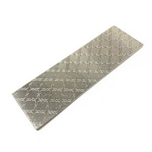 Rolling Mill Plate Jewellery Design Heavy Duty Metal Design Jewellers Tool Repetitive Wallpaper Style Pattern Metalwork Silversmith