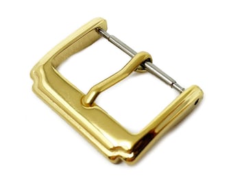 Watch Buckle Replacement Clasps Stainless Steel GOLD Repairs Spare Parts
