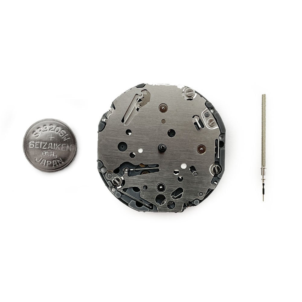 Hattori VH63 Seiko Quartz Watch Movement Date at 3 O'clock