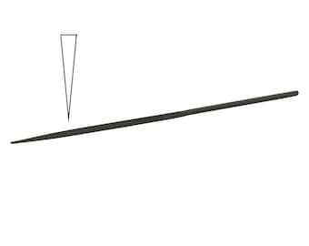 KNIFE Single VALUE Needle File Jewellers Tool 12mm - 18mm Cut 0
