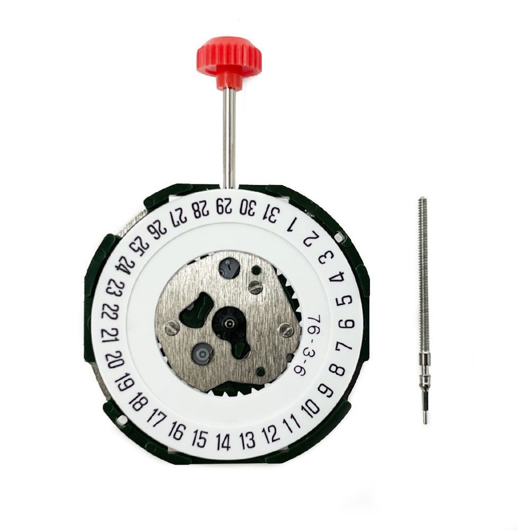 Miyota 2115 Citizen Watch Movement Date at 6 O'clock Quartz