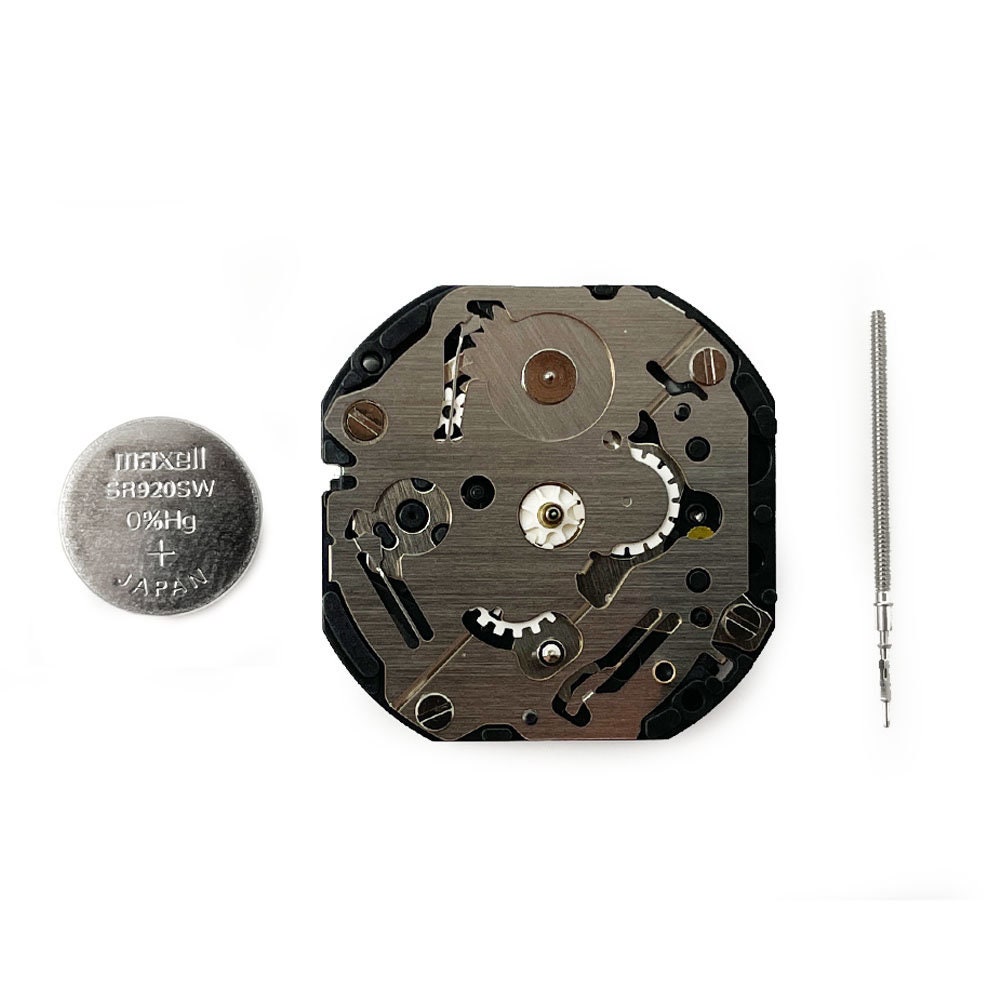 Hattori VX36 Seiko Quartz Watch Movement Replacement Date at 3h