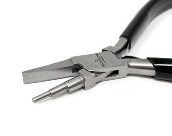 Forming 3 Step Looping Pliers with Flat Nose Jewellery Making Wire Wrap Plier