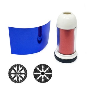 Hearts & Arrows Loupe Gemstone Gems Diamonds Cutting Coloured Filters Blue Red
