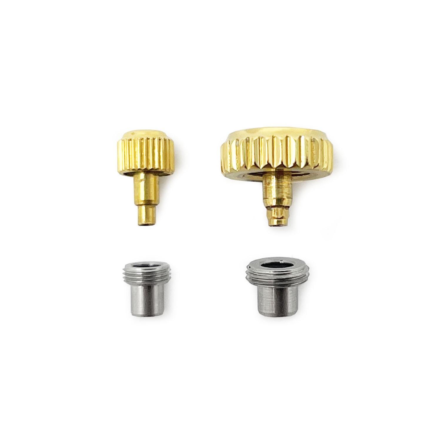 Screw Down Watch Crown & Pendant Tube Case Gold Plated - Etsy