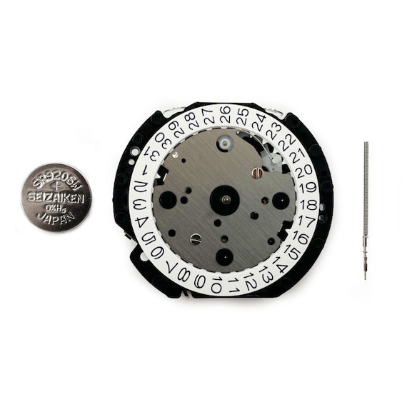 Hattori VD53 Seiko Quartz Watch Movement Replacement Date at - Etsy UK