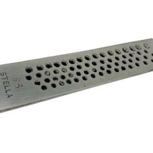 Jewellers Round Draw Plate 63 Holes 4.52&quot; Jewellers Chain Reducing Shaping Tool 0.5-1.6mm
