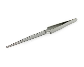 Cross Lock Tweezers Straight End Cross Reverse Action Jewellers Soldering Tool