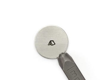 ImpressArt Tent Design Stamp Metal Stamping Signature Camping Crafts 4mm