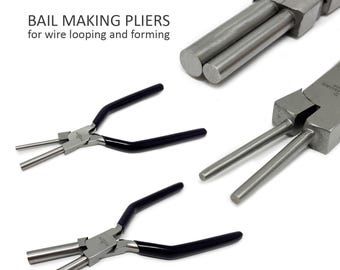 Bail Making Pliers Wire Wrapping Looping Forming Mandrels Jewellery Tool