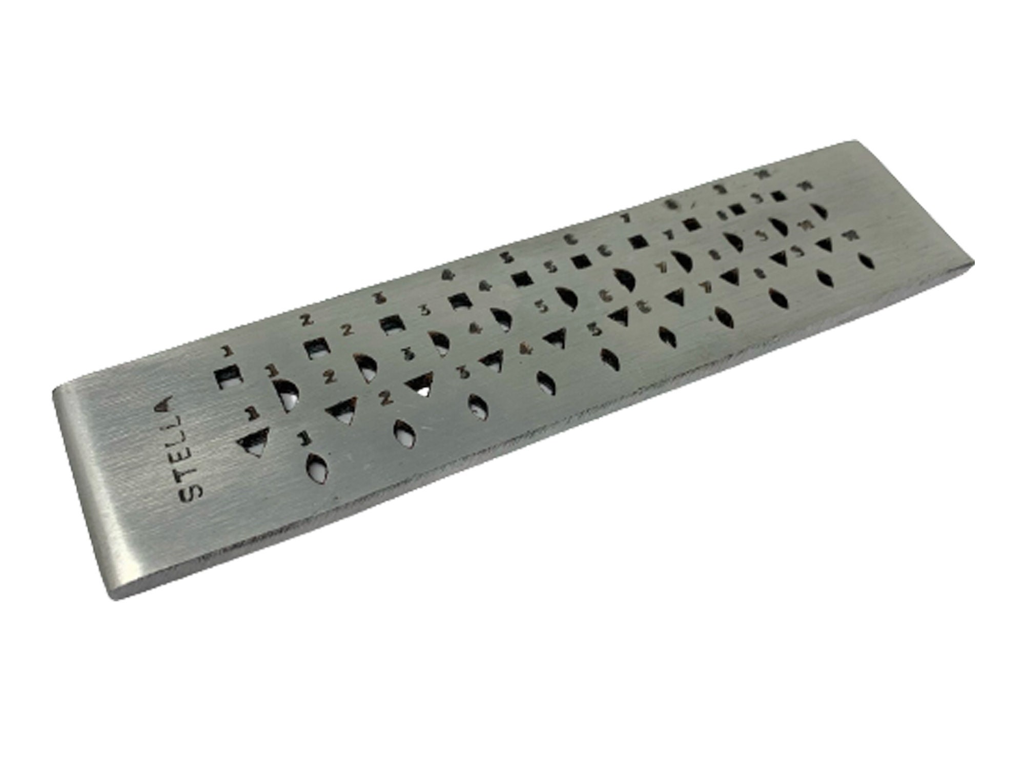 Plaque D'Étirage Métal Pour Bijoux - Trous Ronds 7.1-9.00mm, Outil De Fabrication Artisanale - 2