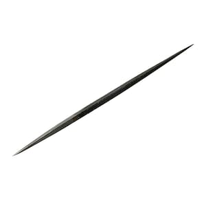 May include: A long, thin, silver-coloured metal needle with a pointed tip.