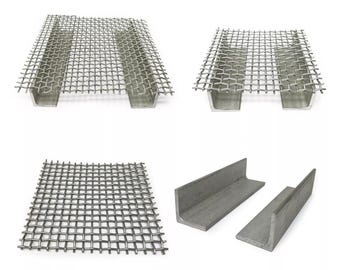 Kiln Firing Rack Equipment for Jewellery Enamelling - Wire Mesh & Support Bars Choice of Sizes