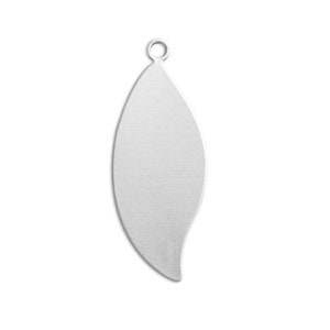 4 Pack Impress Art Leaf With Ring Premium Stamping Blanks – Aluminium Jewellery Making Blanks for Metal Stamping Engraving