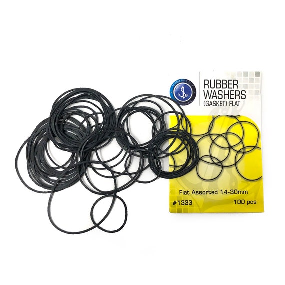 141 pieces Flat Washers, Seal Ring Seal, O-Ring Hydraulic Seal Kit  Assortment Rubber Washer Different Size for Tap: Amazon.com: Industrial &  Scientific