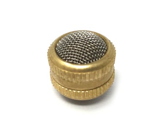 Cesta de limpieza ultrasónica de malla de latón pequeña de 16 mm para máquinas o limpiadores de frascos, piezas de relojes, artículos pequeños y fabricación de modelos