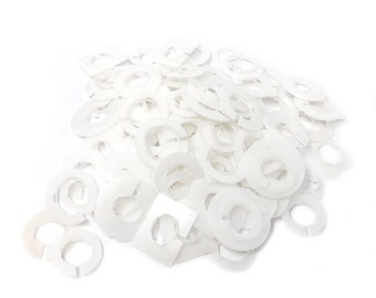 時計ムーブメントリング プラスチック製 アソート x100 時計修理用 腕時計用スペーサー