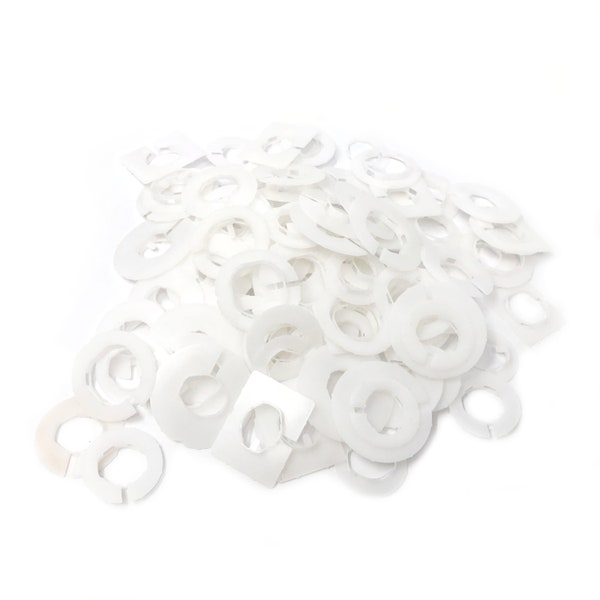 Watch Movement Rings Plastic Assorted x100 Watch Repairs Wristwatch Spacers