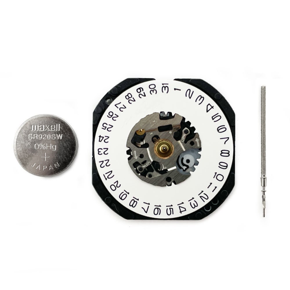 Hattori VX32 Seiko Quartz Watch Movement Replacement Date at 3
