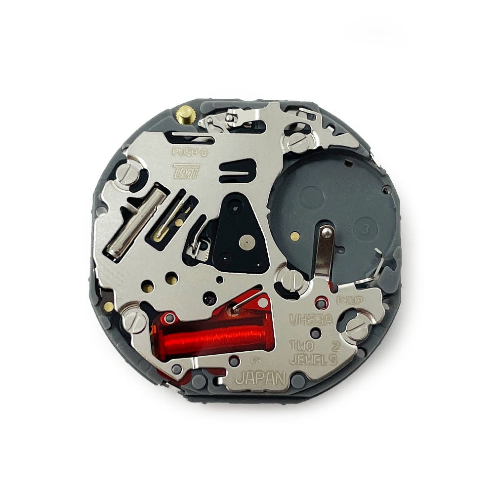 Hattori VH63 Seiko Quartz Watch Movement Date at 3 O'clock With Winding ...