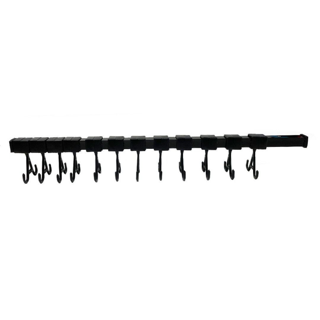 Ultrasonic Rack Cleaning Rail With 12 Hooks Plastic Immersion Moveable ...