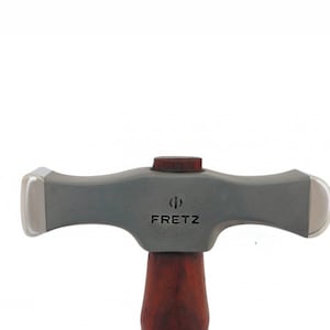 Fretz Shallow Collet Hammer, Medium (HMR-110M) Metal Jewellery Making Hammering Metal Moulding Forming Tool