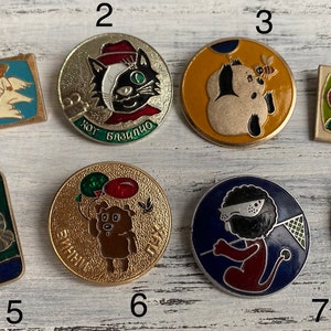 pin ussr, Vintage, collection, USSR, children's pin, soviet,soviet pin, ussr, fairy tales, swan geese,  1970-1980s