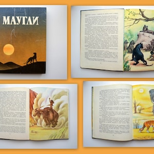 Kipling Mowgli, Kinderbücher der UdSSR, Tales of Mowgli