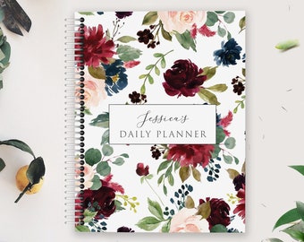 Personalized Daily Planner 6 Months