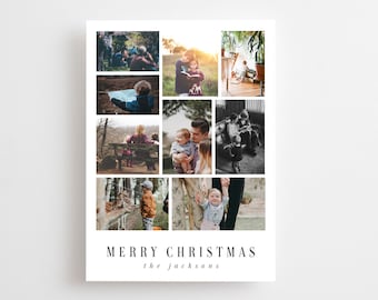 Christmas Photo Card, FREE ADDRESSING, Christmas Card, Printed, Christmas Greeting Card, Merry Christmas Card, Holiday card