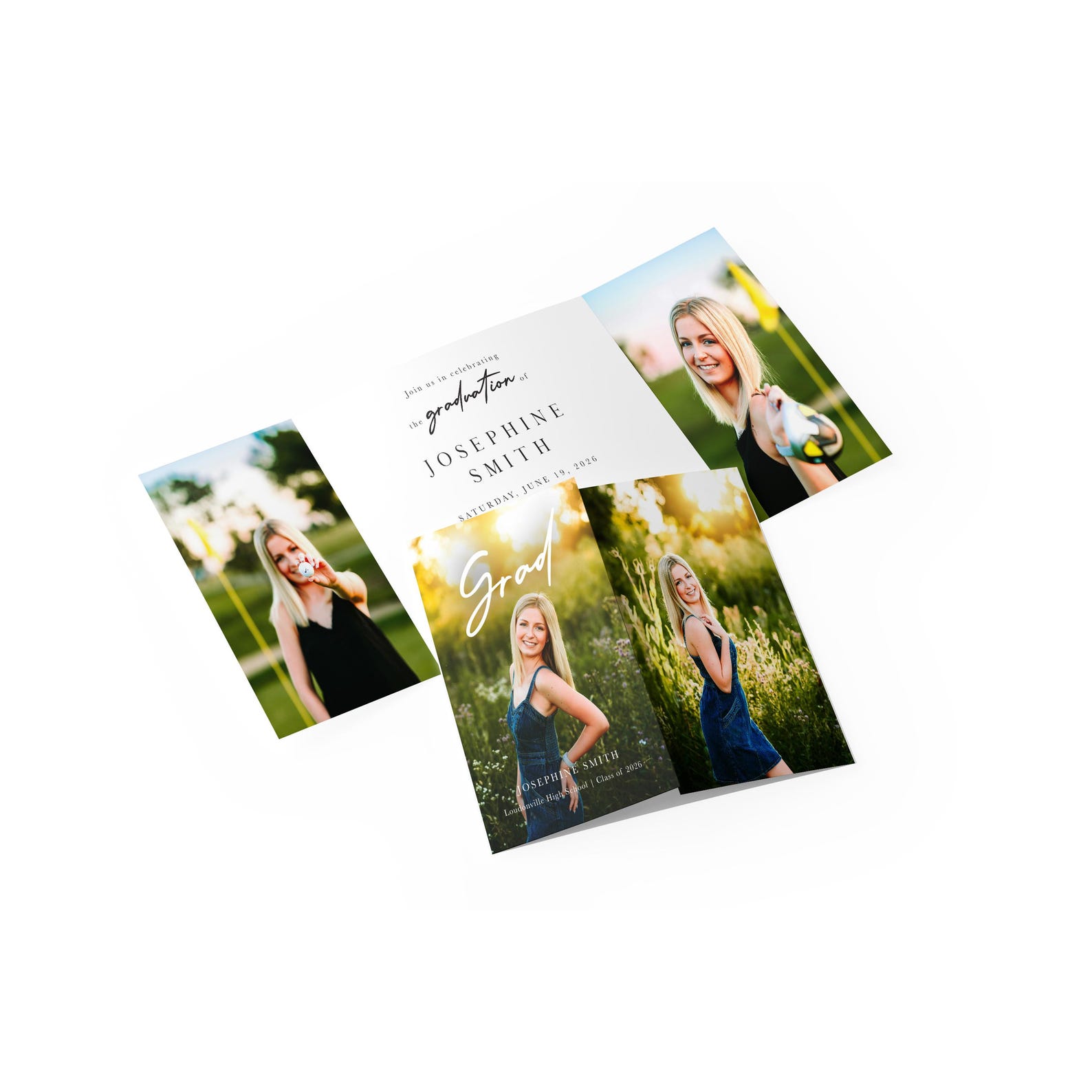 Gate Fold Graduation Invitation - Etsy