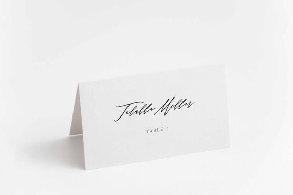Printed place cheap name cards