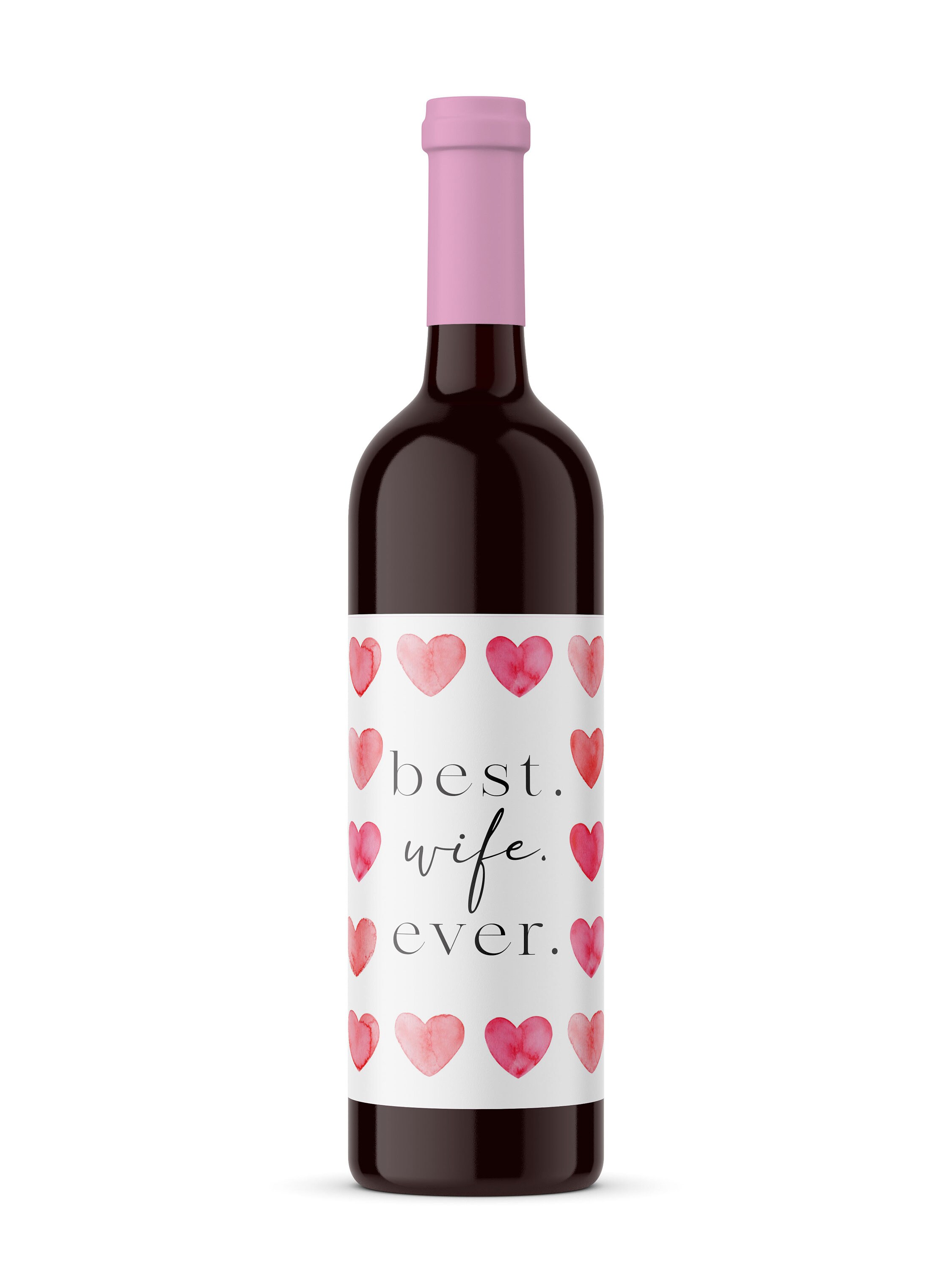 Étiquettes de vin de la Saint-Valentin, Be My Valentine, Étiquettes de vin  personnalisées, Cadeau de Saint-Valentin personnalisé, Étiquette de  bouteille de vin -  France