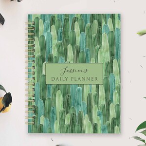 Personalized Daily Planner 6 Months